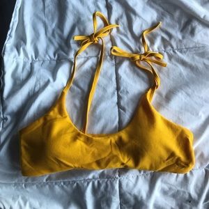 Yellow Zaful bikini. Never worn. Size medium